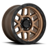 KMC KM544 Mesa Matte Bronze w/ Black Lip wheel