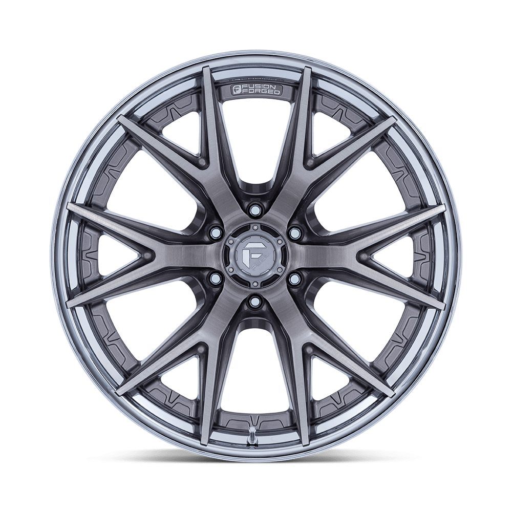 Fuel Off-Road Catalyst Platinum w/ Chrome Lip wheel - view 3