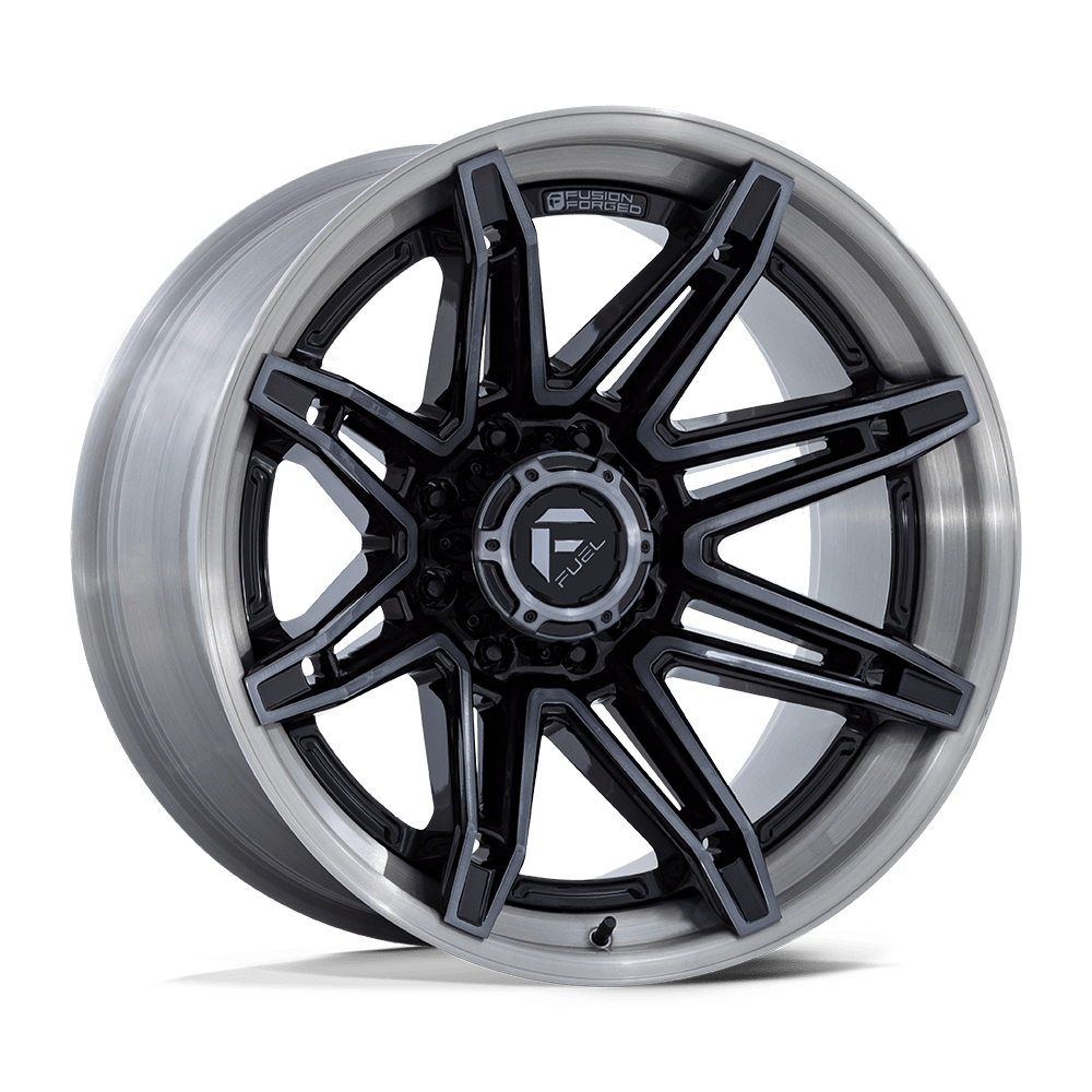 Fuel Off-Road Brawl Gloss Black Brushed Dark Tint wheel