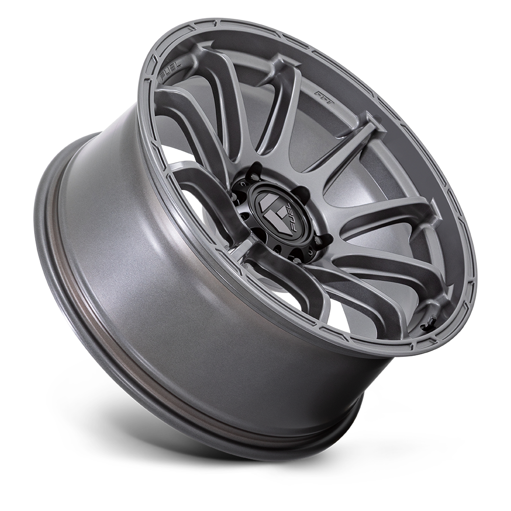 Fuel Off-Road Variant Matte Gunmetal wheel - view 5