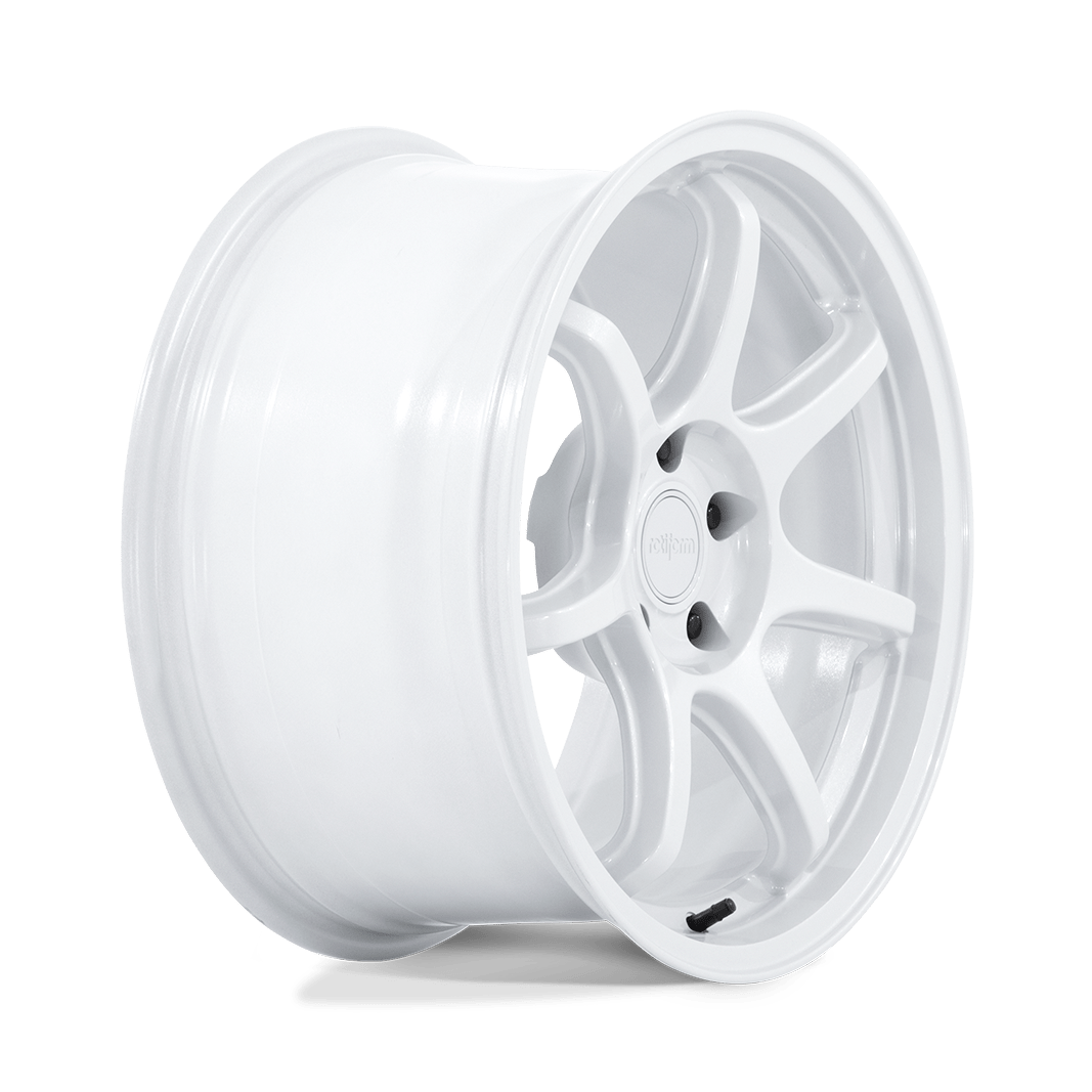 Rotiform BPU Gloss White wheel - view 3