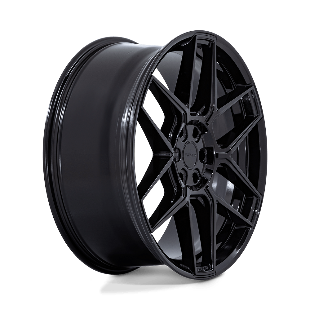 Niche Rise Gloss Black wheel - view 3