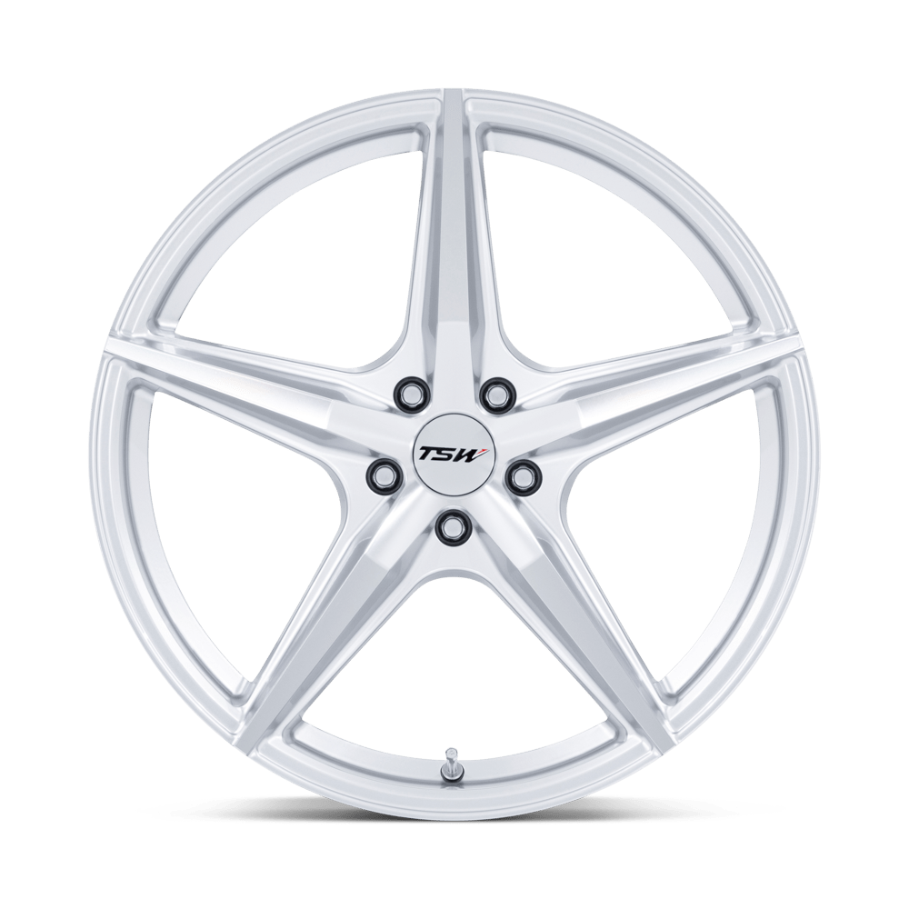 TSW Esprit Hyper Silver w/ Machined Face wheel - view 3