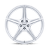 TSW Esprit Hyper Silver w/ Machined Face wheel - view 3