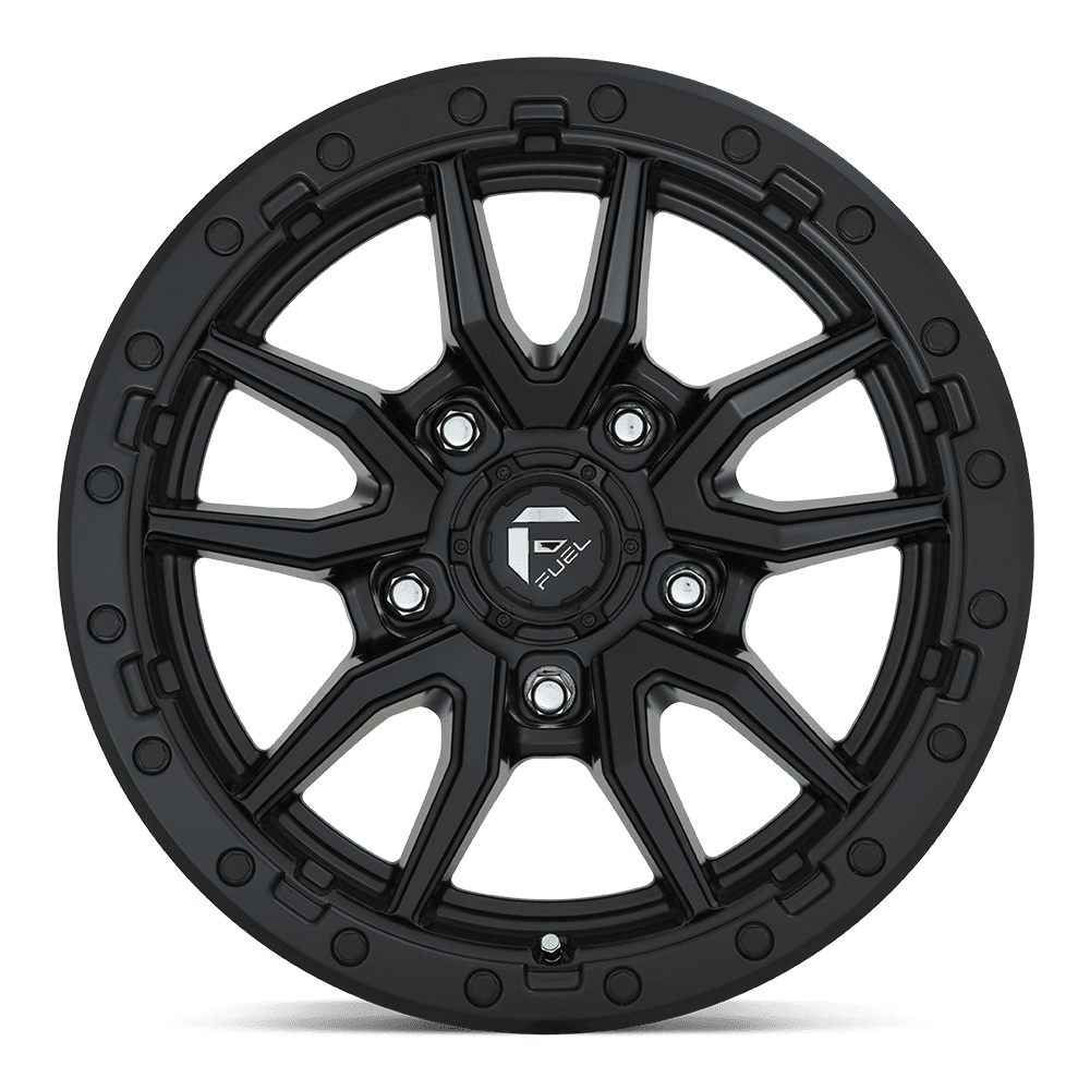Fuel Off-Road Rebel Matte Black wheel - view 3