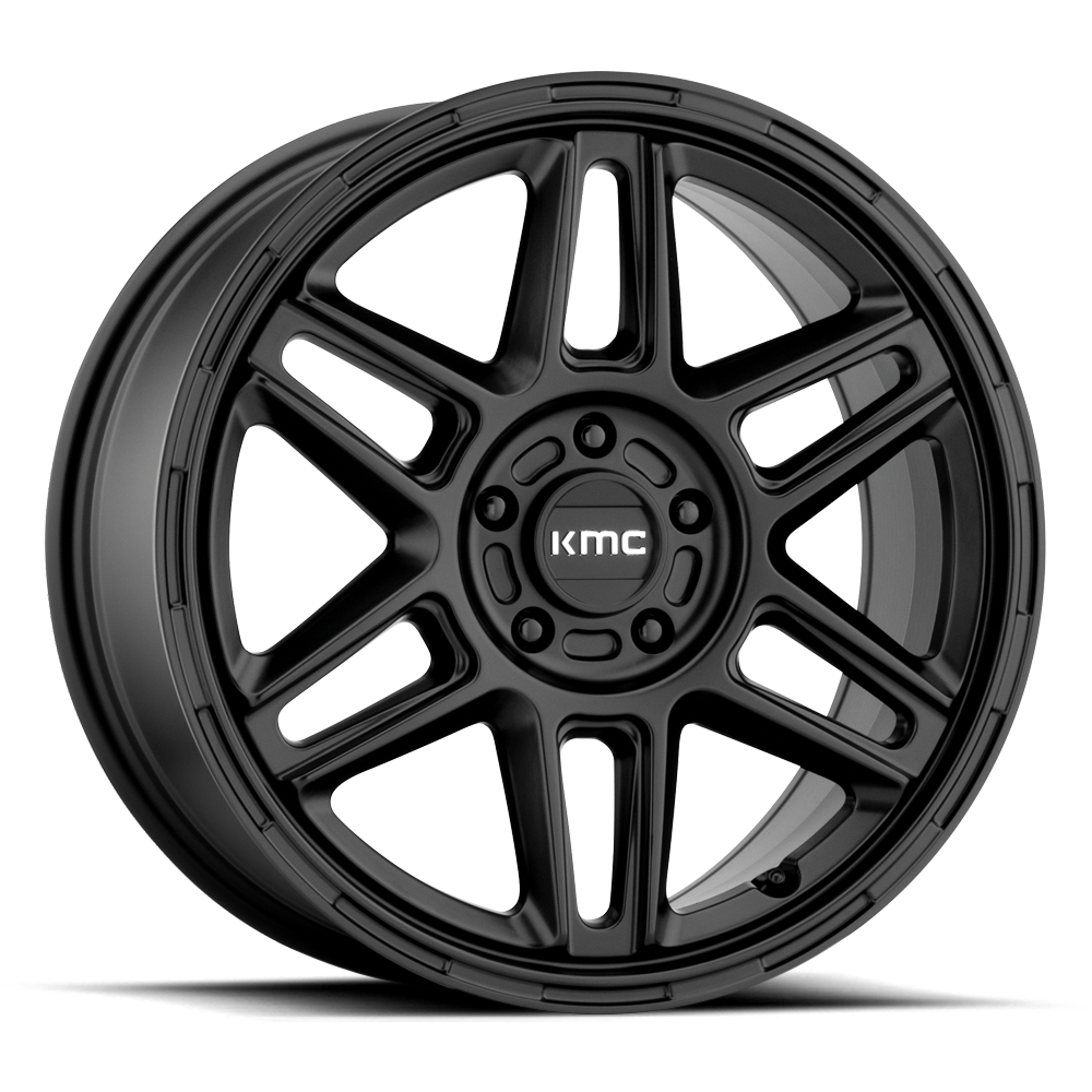 KMC KM716 Nomad Satin Black wheel