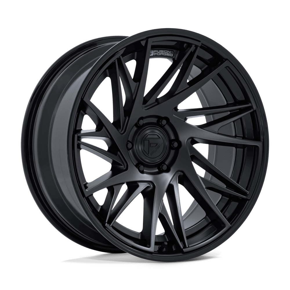 Fuel Off-Road Dynamo Matte Black w/ Gloss Black Lip wheel