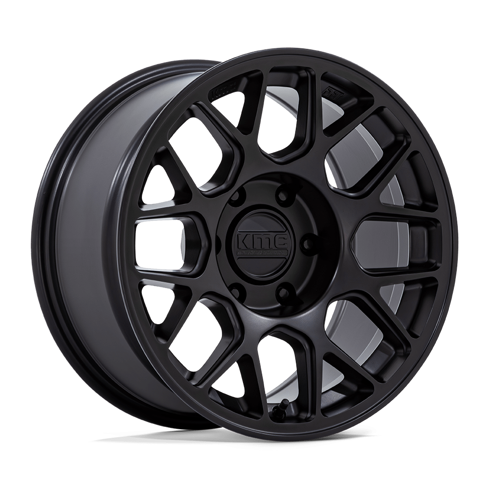 KMC KM730 Hatchet Matte Black wheel