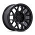 KMC KM730 Hatchet Matte Black wheel