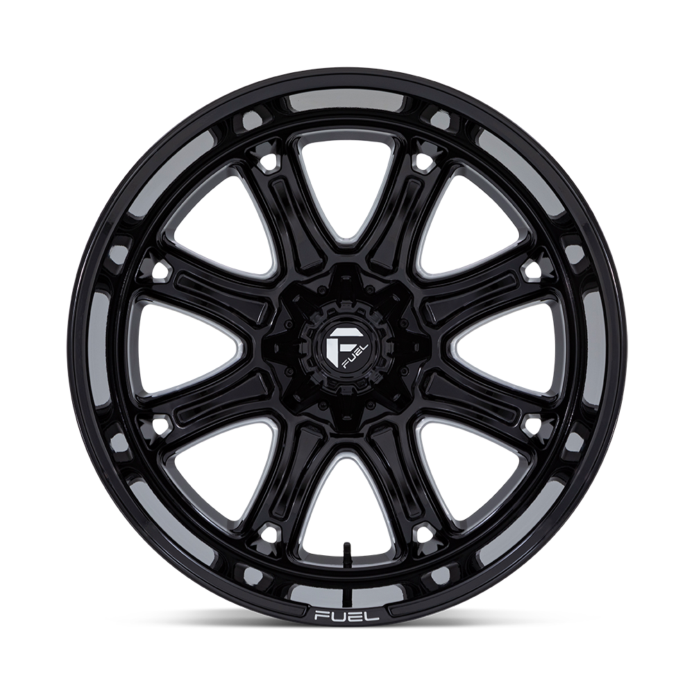 Fuel Off-Road Darkstar Gloss Black Milled wheel - view 3
