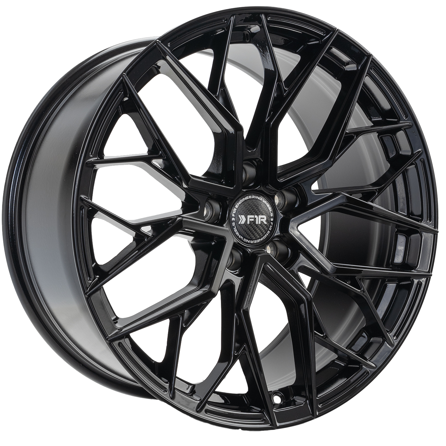 F1r F1R FS3 | Gloss Black | Mesh Wheel Design – unleashedwheels