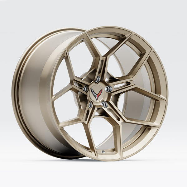 Blaque Diamond BD-F25 Matte Bronze (C8 Z06 Corvette)