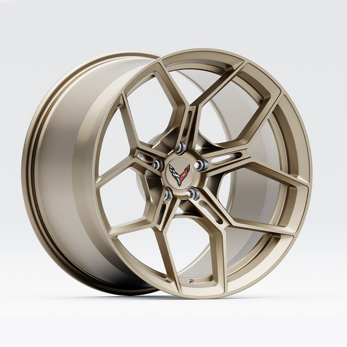 Blaque Diamond BD-F25 Matte Bronze (C8 Z06 Corvette)