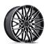 Niche Calabria 6 Gloss Black w/ Machined wheel