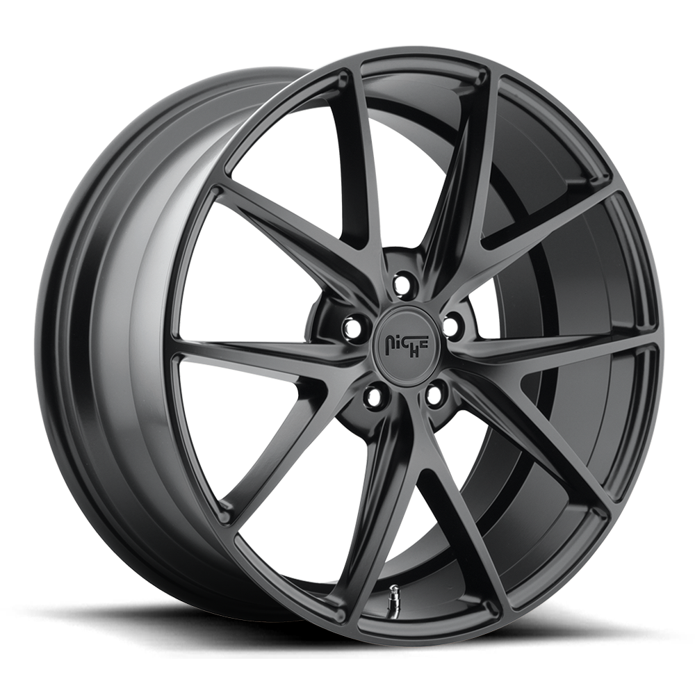 Niche Misano Matte Black wheel