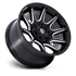 Fuel Off-Road Super C Gloss Black Milled wheel - view 2