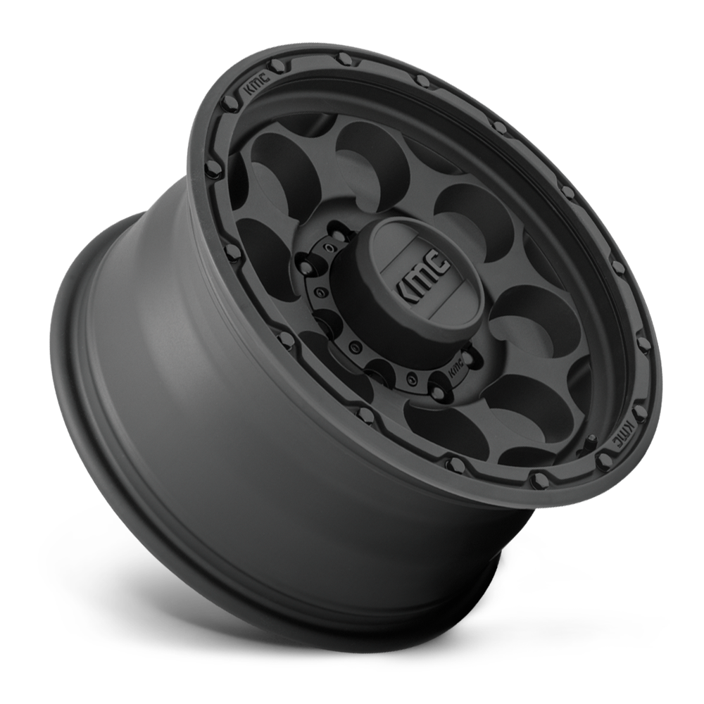 KMC KM541 Dirty Harry Textured Black wheel - view 2