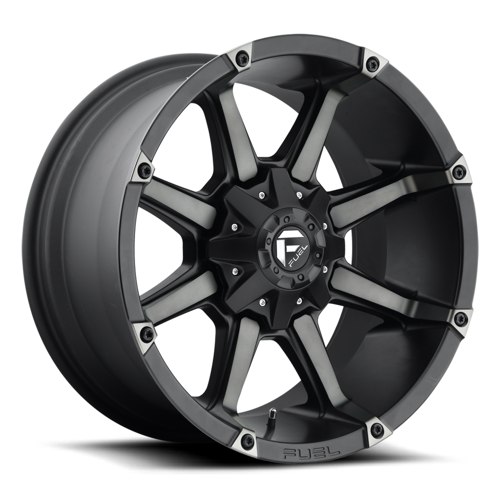 Fuel Off-Road Coupler Matte Black w/ Double Dark Tint wheel