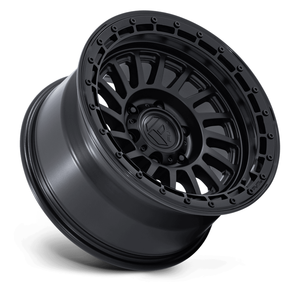 Fuel Off-Road Havoc Matte Black w/ Gloss Black Lip wheel - view 2