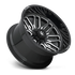 Fuel Off-Road Ignite Gloss Black Milled wheel - view 2