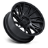 Fuel Off-Road Dynamo Matte Black w/ Gloss Black Lip wheel - view 2