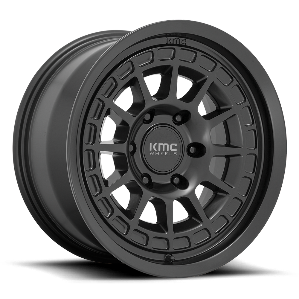 KMC KM719 Canyon Satin Black wheel