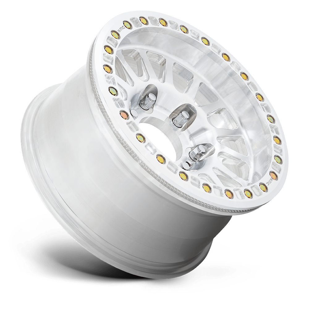KMC KM445 Impact Forged Beadlock Raw Machined wheel - view 2