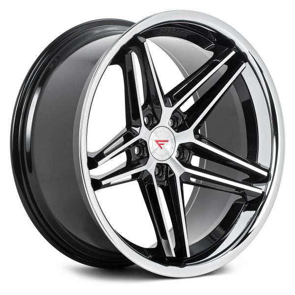 Ferrada CM1 Machine Black w/Chrome Lip