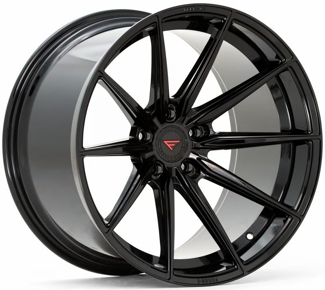 Ferrada FR10 Obsidian Black (20x8.5/20x12 Setup) Full Set