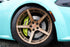 Ferrada XTF5 Brushed Cobre on a Dodge Charger Widebody
