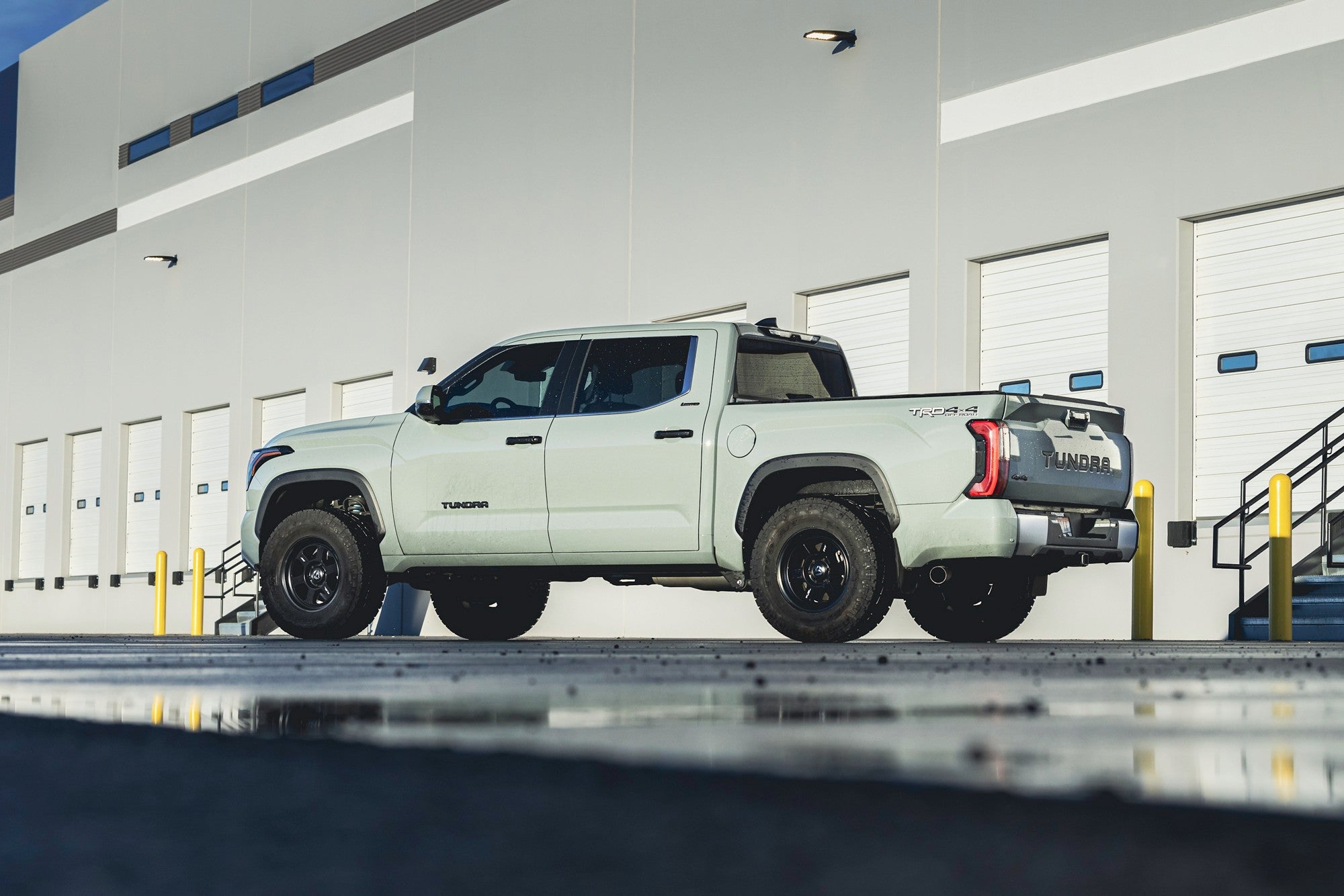 2023 Toyota Tundra with Fuel Off-Road Hype wheels in Matte Black