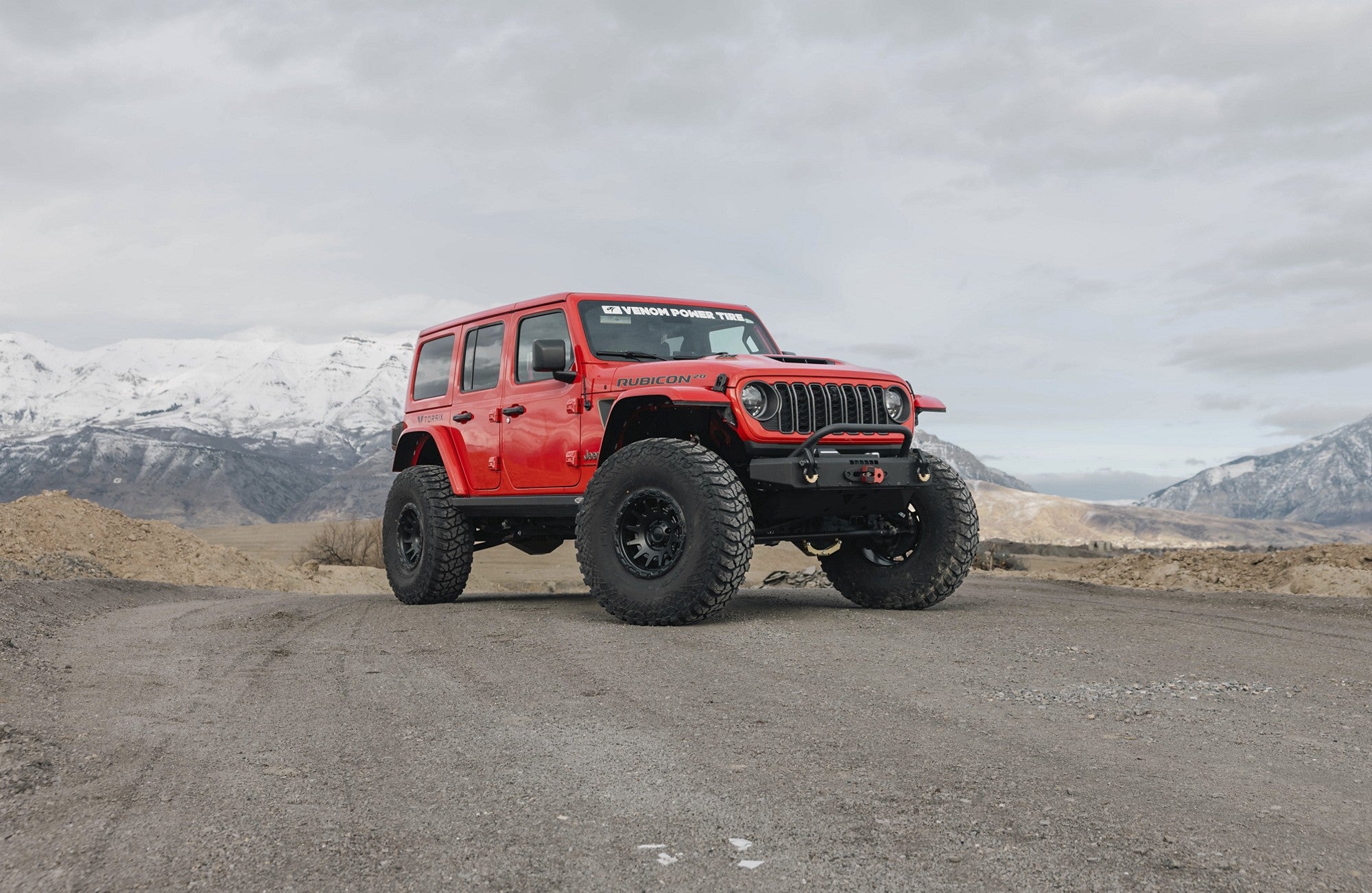 2024 Jeep Wrangler with Fuel Off-Road Fortress wheels in Matte Black w/ Gloss Black Lip