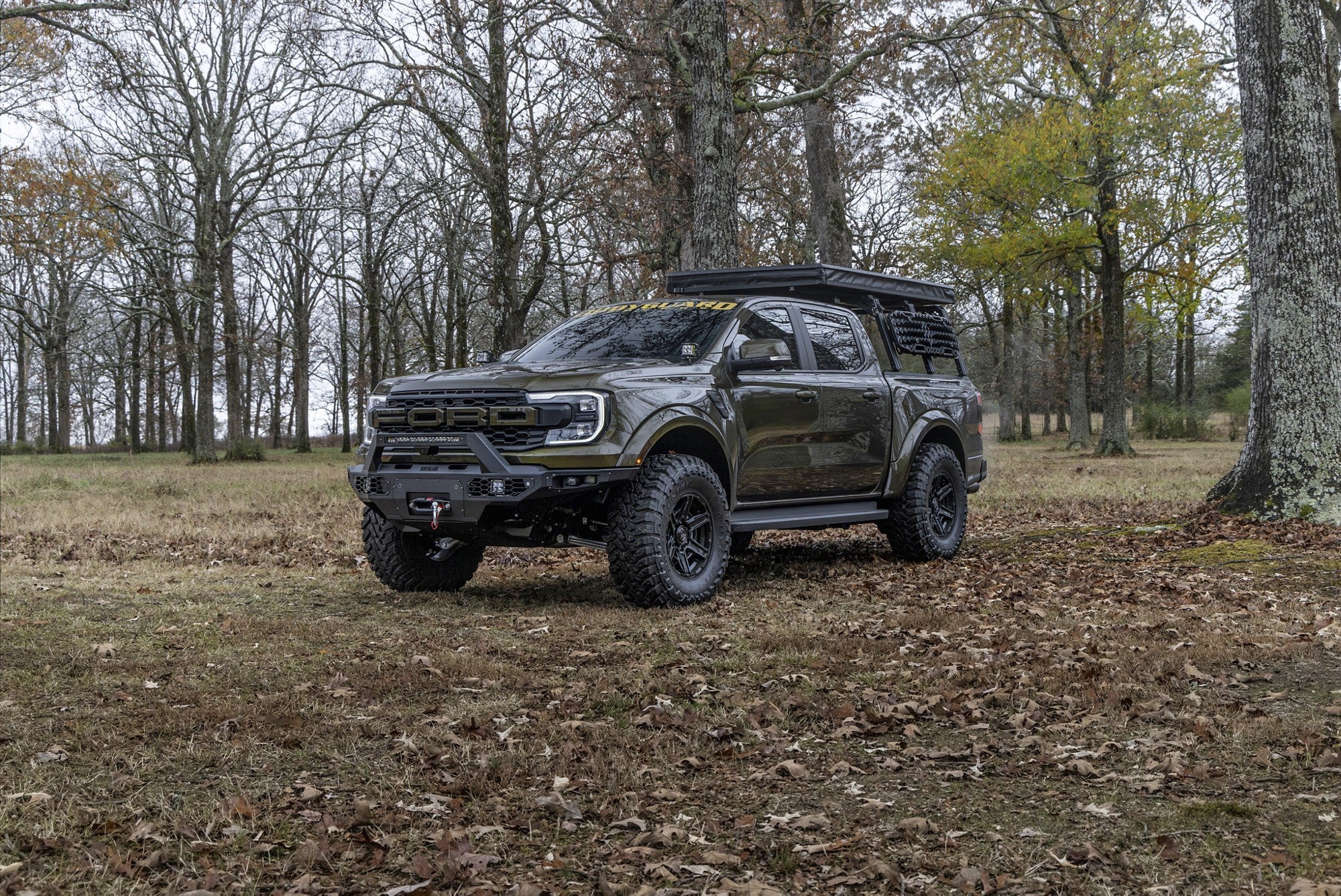 2025 Ford Ranger with Fuel Off-Road Gambit wheels in Gloss Black
