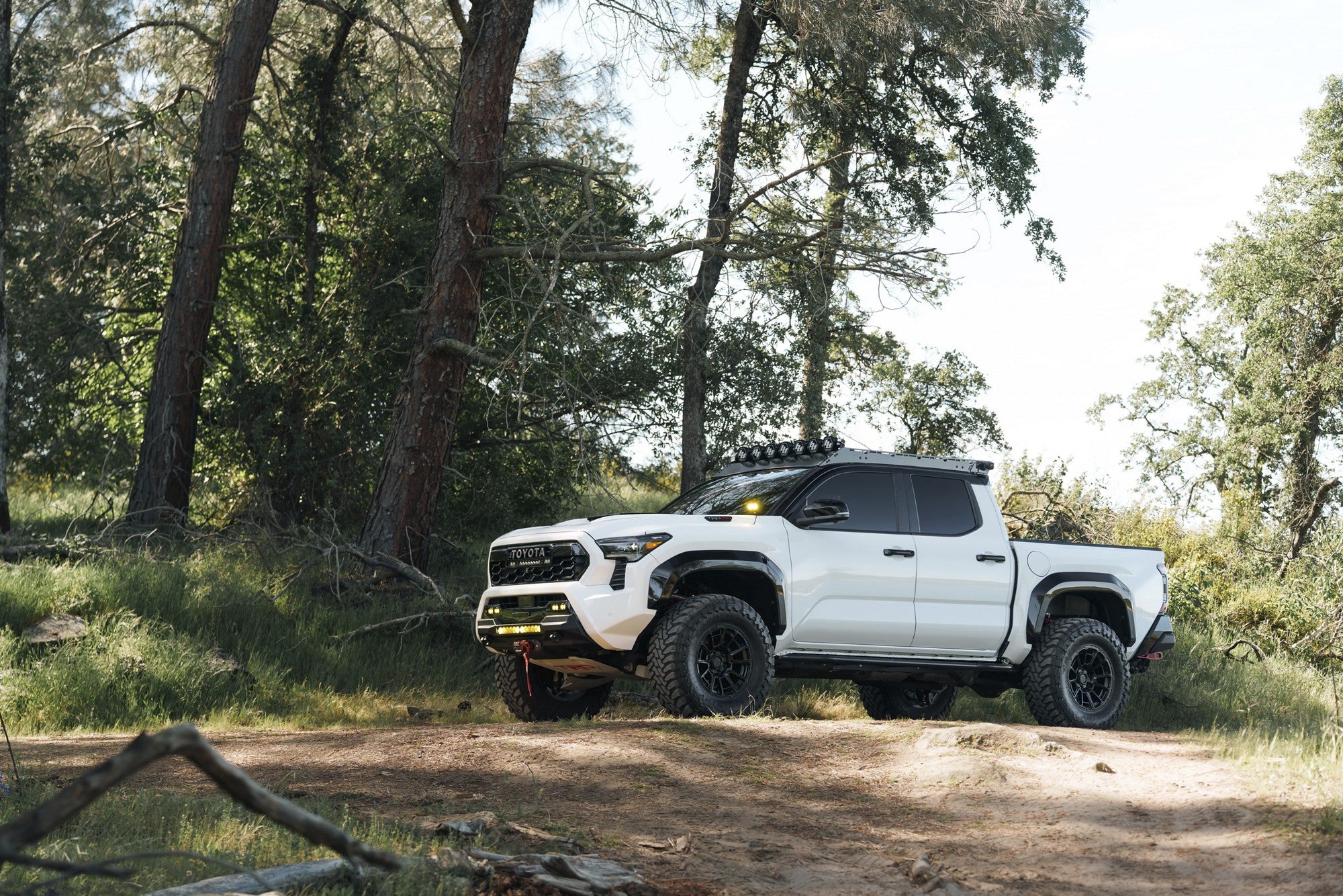 2025 Toyota Tacoma with Fuel Off-Road Foxhound wheels in Blackout