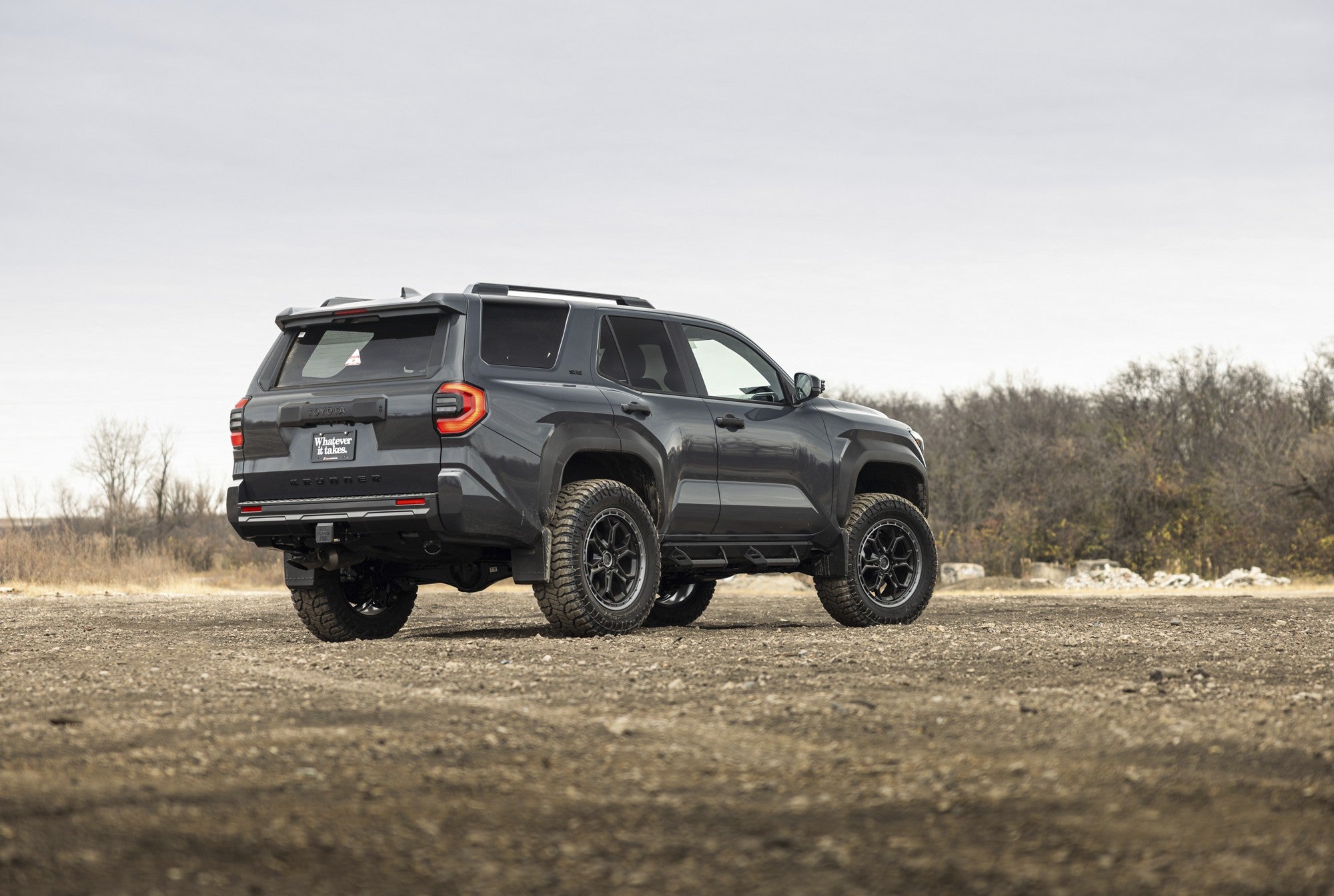 2025 Toyota 4runner with Fuel Off-Road Heathen wheels in Gloss Black w/ Gunmetal Lip