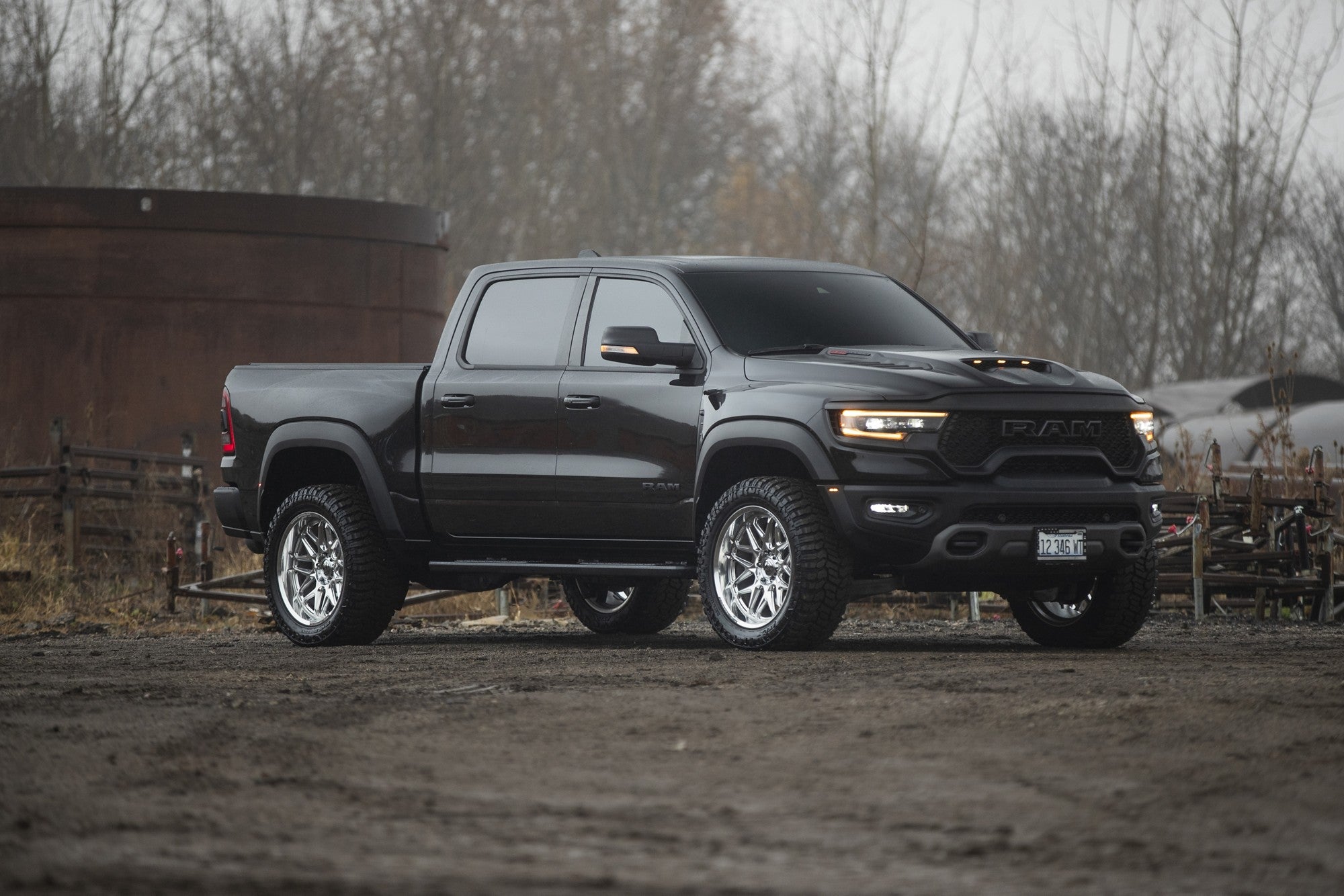 2023 Ram TRX with Fuel Off-Road Lynx wheels in Polished