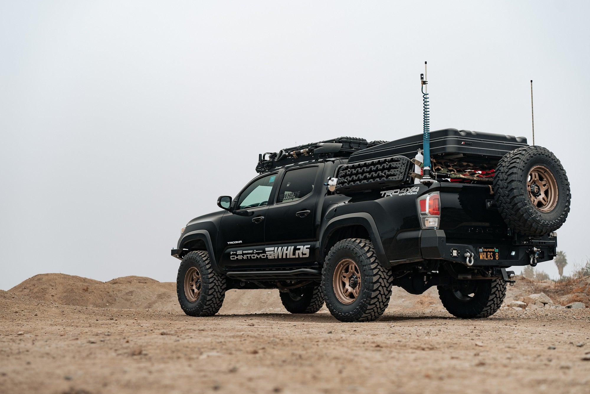 2018 Toyota Tacoma with Fuel Off-Road Oxide wheels in Matte Bronze