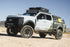 2025 Ford F350 with Fuel Off-Road Rebel wheels in Matte Black