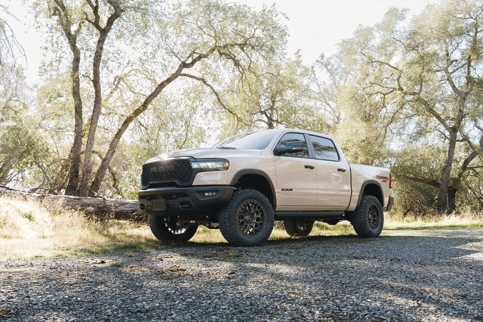2025 Ram 1500 Rebel X with Fuel Off-Road Talon wheels in Blackout