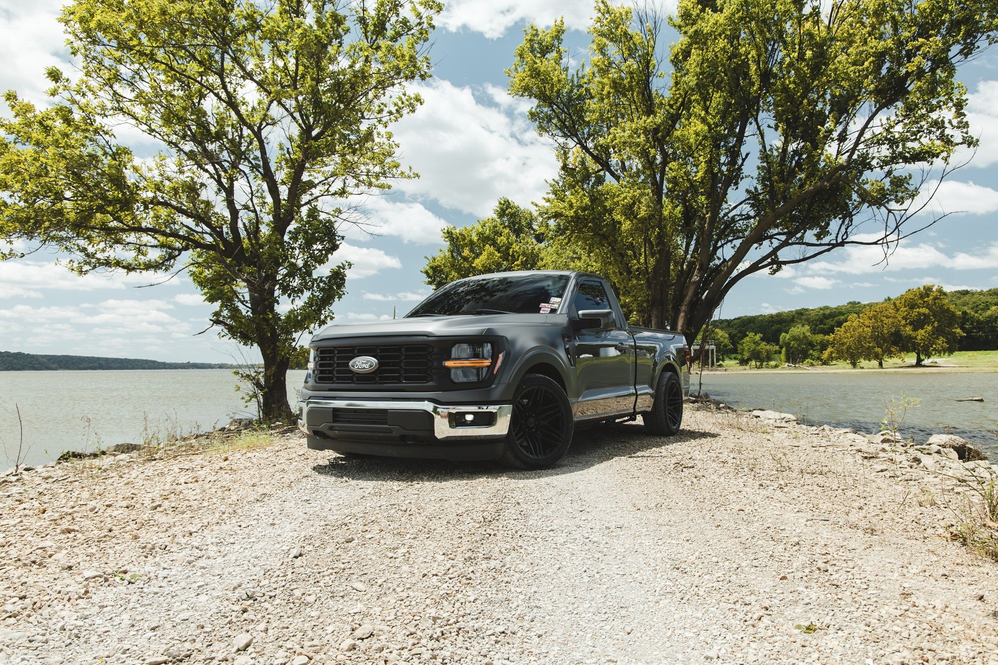 2025 Ford F150 with Fuel Off-Road Weapon wheels in Blackout