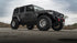 2019 Jeep Wrangler with KMC Grenade Crawl Beadlock wheels in Machined