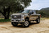2025 Ford F250 with KMC GRS wheels in Gloss Silver w/ Machined Face