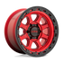 KMC KM548 Chase Candy Red w/ Black Lip wheel