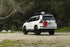 2022 Lexus GX460 with KMC Hatchet wheels in Metallic Blue