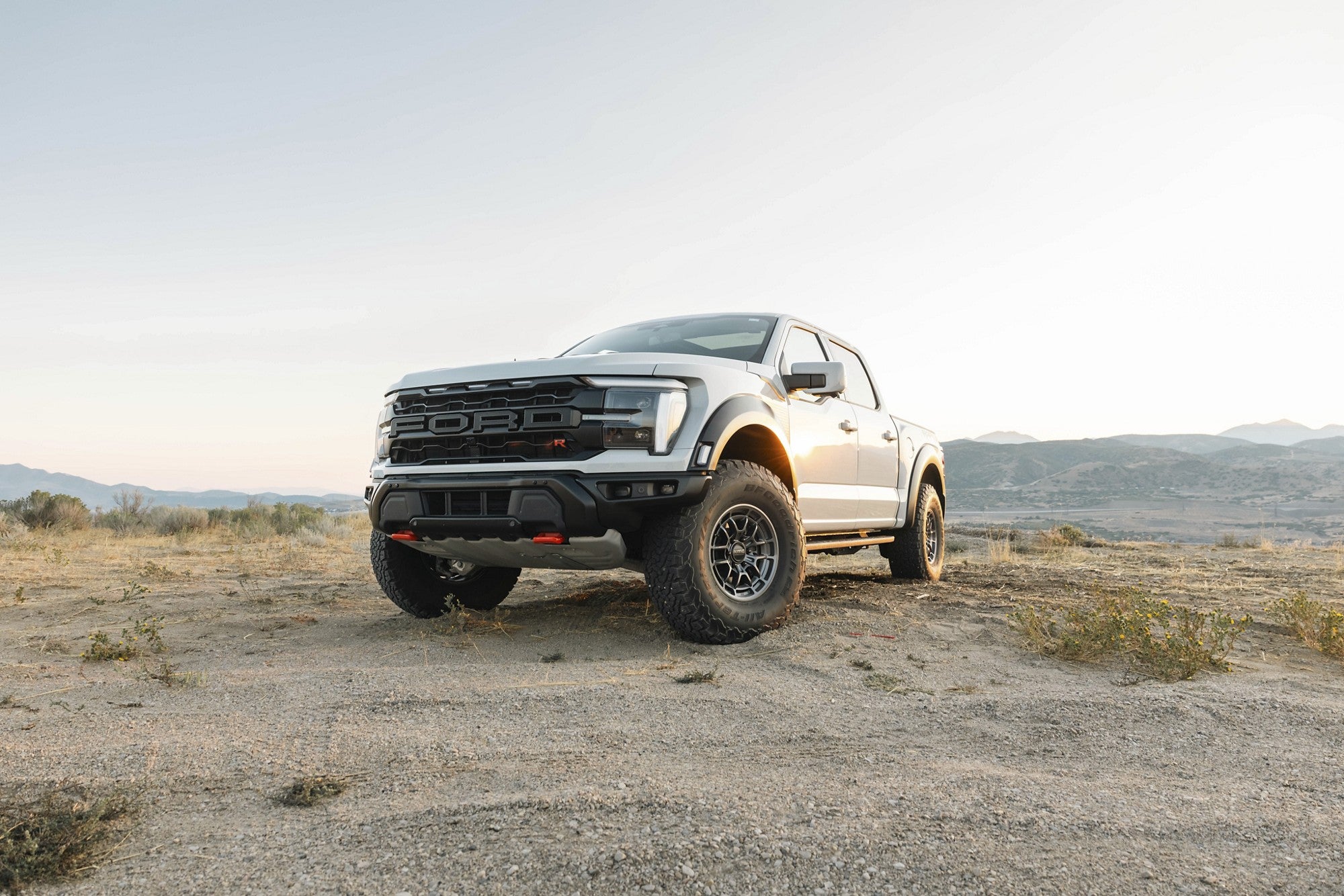 2024 Ford F150 Raptor R with KMC Archer wheels in Gloss Anthracite