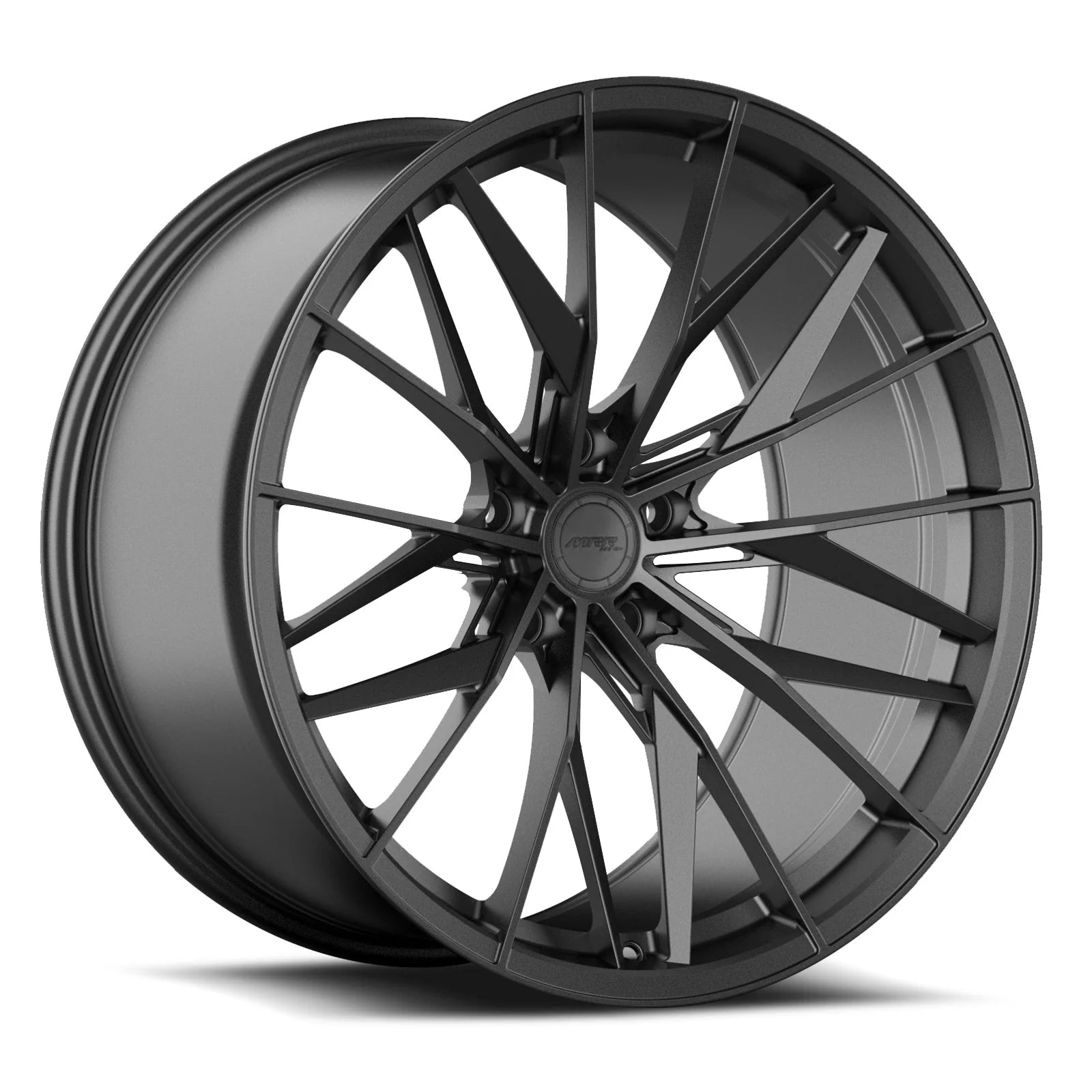MRR F168 forged monoblock wheel in black
