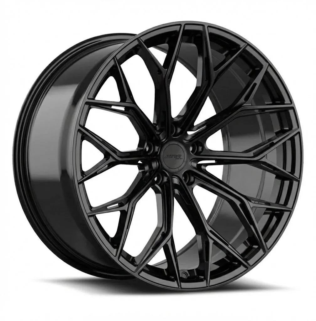 MRR F172 forged monoblock wheel in gloss black