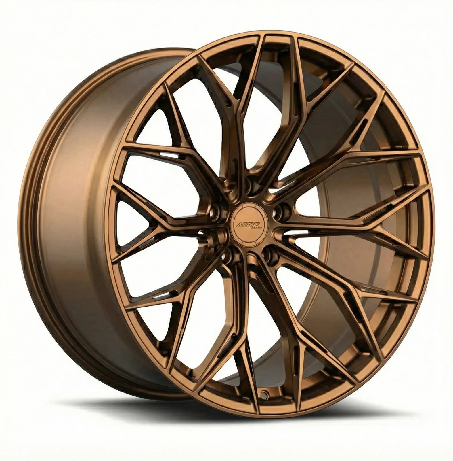 MRR F172 forged monoblock wheel in bronze, second angle
