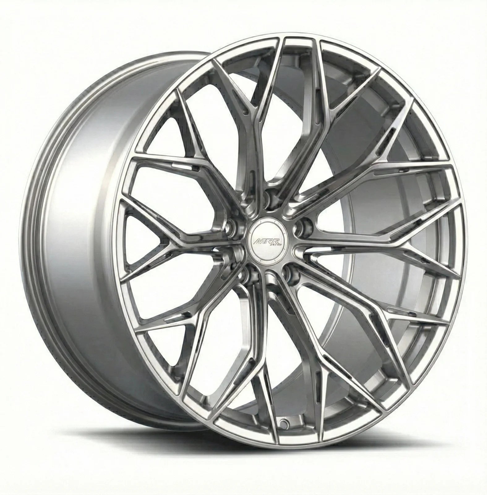 MRR F172 forged monoblock wheel in silver
