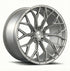 MRR F172 forged monoblock wheel in silver, second angle